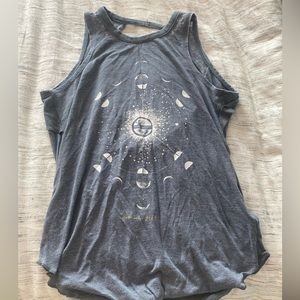 Spiritual Gangster Distressed moon cycle tank